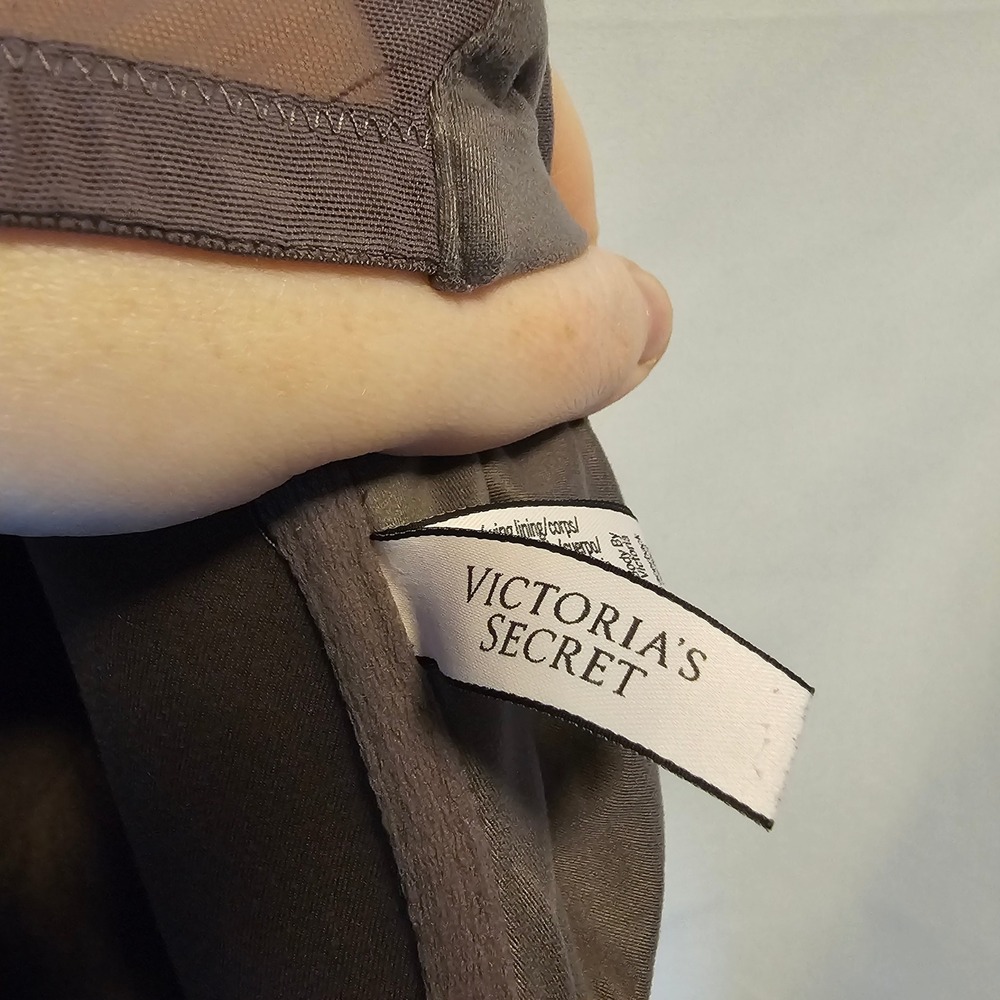 Victoria's Secret Racerback Perfect coverage Bra 40DD Brown Front Closure - Picture 6 of 7